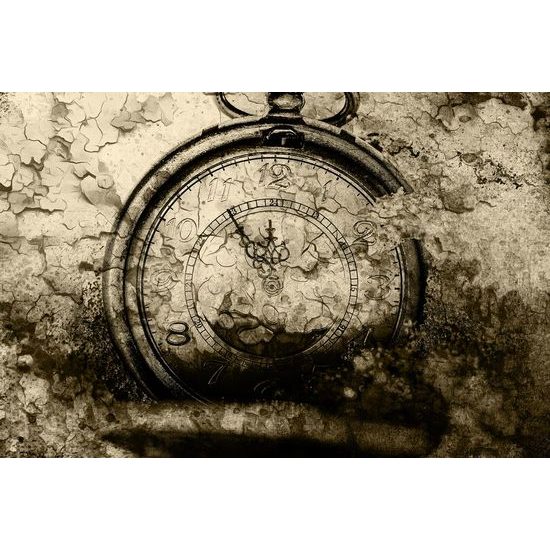 Kép történelmi stopperóra szépia kivitelben