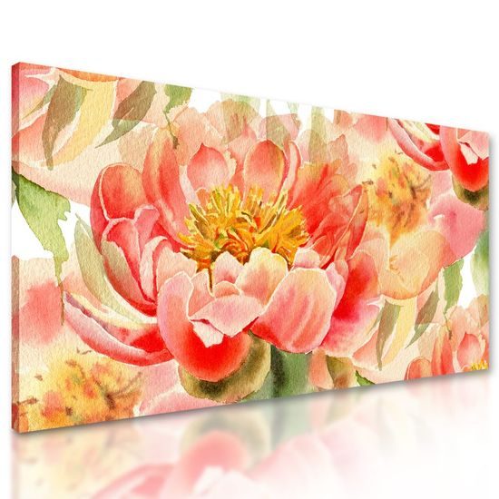 Kép pünkösdi rózsák vintage kivitelben