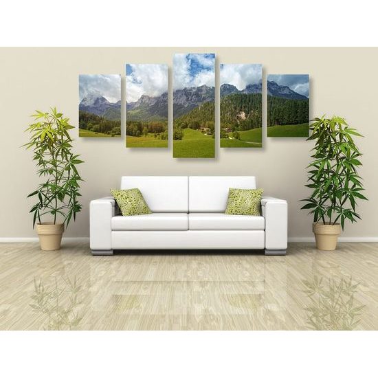 5 részes kép csodálatos természet az osztrák hegyekben