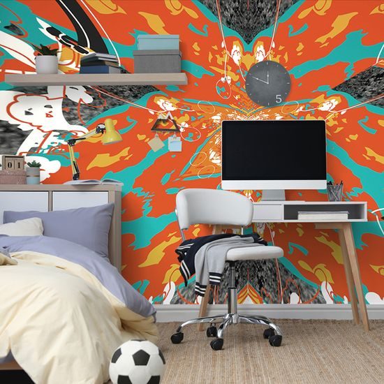 Öntapadó fotótapéta a csillagok szokatlan megjelenítése