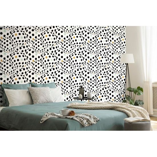 Öntapadó tapéta sok érdekes labda