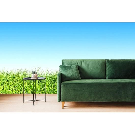 Öntapadó tapéta fű a kék ég alatt