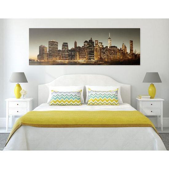 Kép éjjeli New York