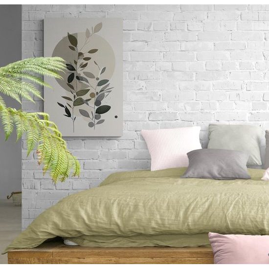 Kép minimalista növénykék boho stílusban