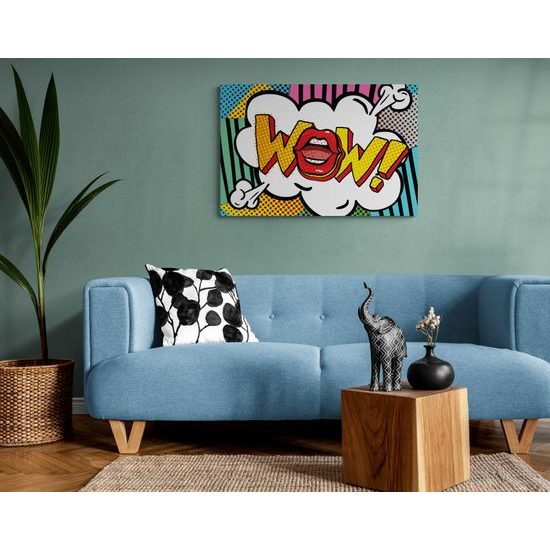 Kép pop art stílusban - WOW!