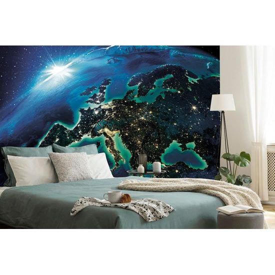 Öntapadó fotótapéta csodálatos kilátás a Földre az űrből