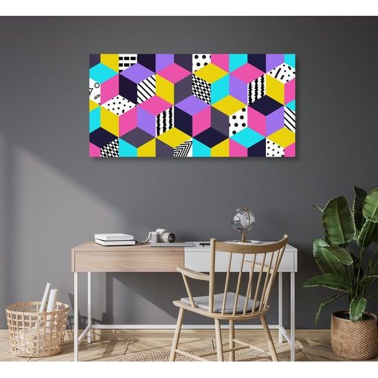 Kép színes kockák