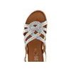 Ara sandále zo splietaných pásikov Jamaika strieborné 12-38103-12