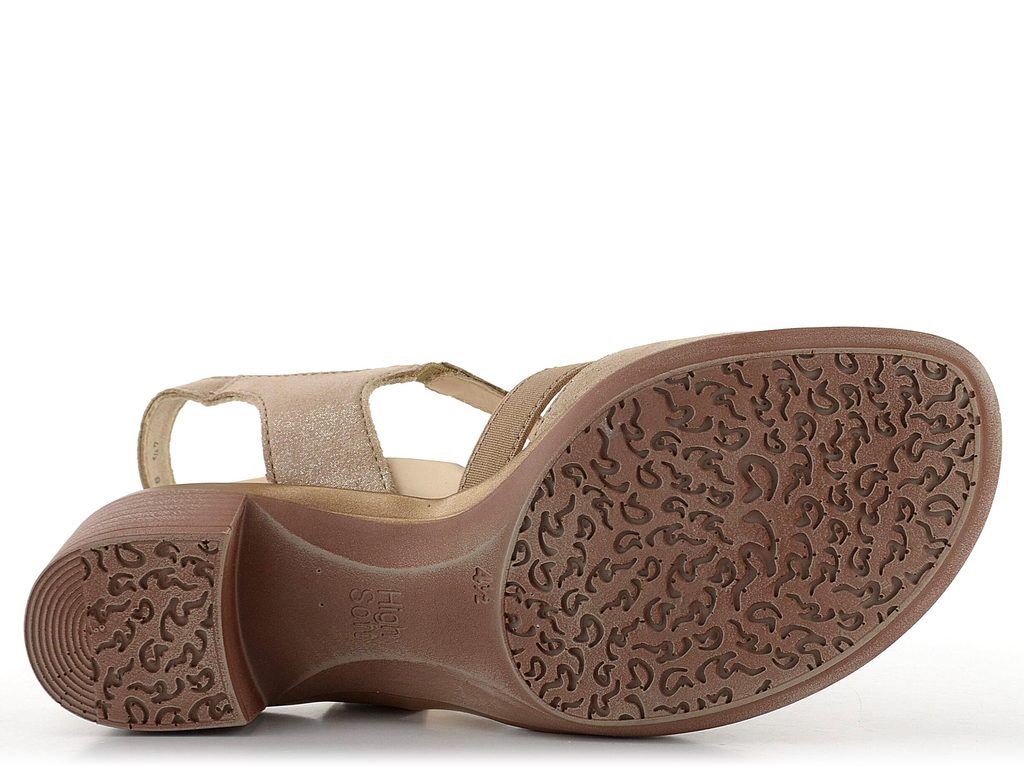 Ara-Shoes.cz - Ara dámské sandály na podpatku Lugano béžové 12-35730-05 -  Ara - Sandály - Dámské boty - oficiální obchod obuvi Ara