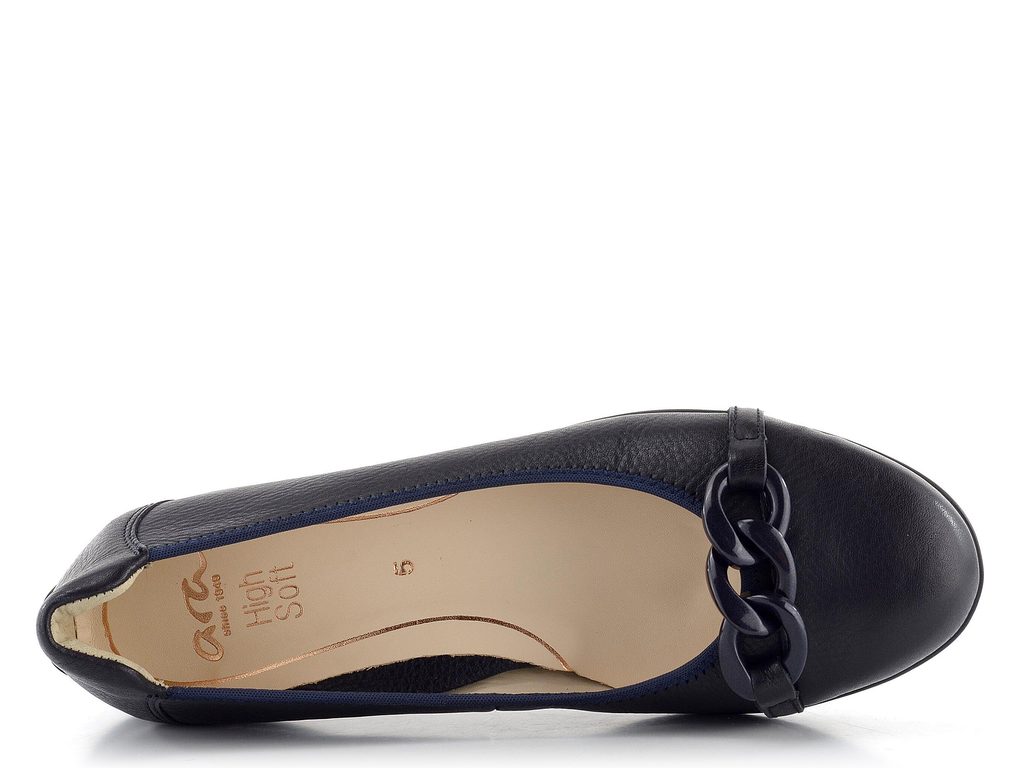 Ara-Shoes.sk - Ara kožené baleríny tmavo modré Sardinia-Sport 12-13303-12 -  Ara - Balerínky - Dámske topánky - oficiální obchod obuvi Ara