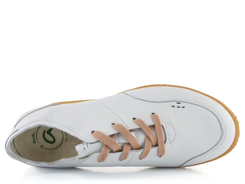 Ara-Shoes.cz - Ara kožené polobotky bílé Nature 12-23802-09 - Ara -  Tenisky/Sneakers - Dámské boty - oficiální obchod obuvi Ara