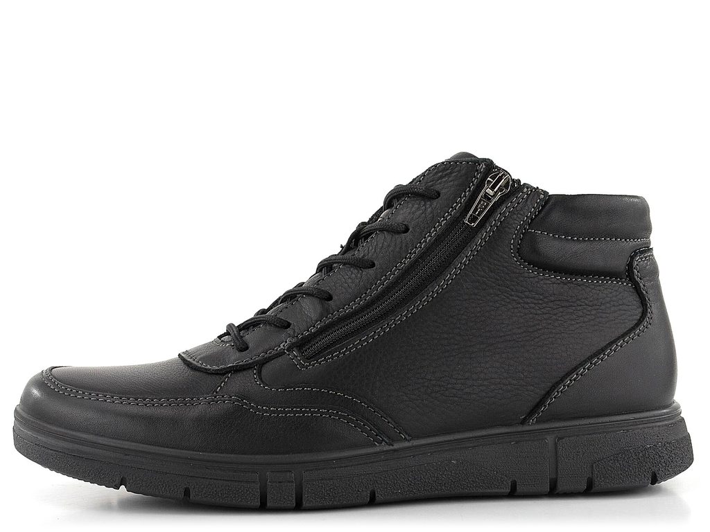 Ara-Shoes.sk - Ara pánska kožená členková obuv čierna Loris 11-36189-01 -  Ara - Členkové topánky - Pánske topánky - oficiální obchod obuvi Ara