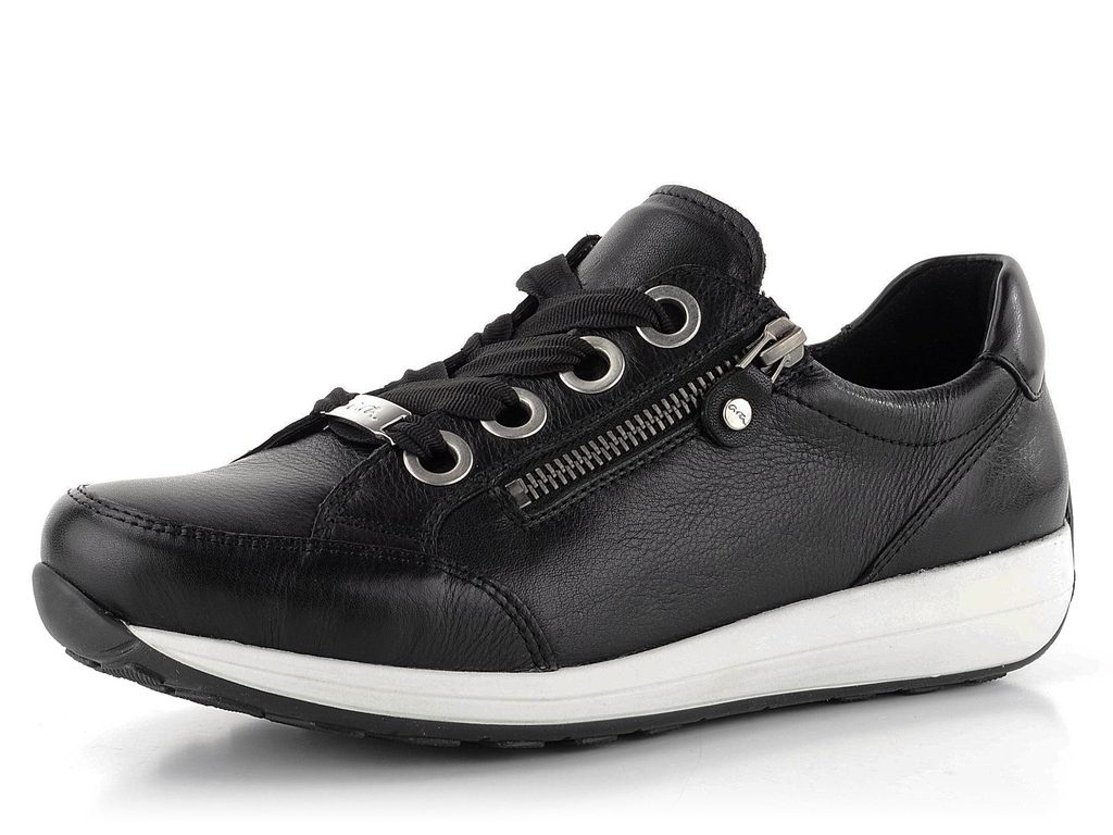 Ara-Shoes.sk - Ara dámske Sneakers poltopánky čierne Osaka 12-34587-01 - Ara  - Tenisky/Sneakers - Dámske topánky - oficiální obchod obuvi Ara