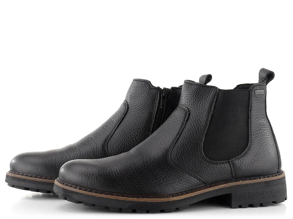 Ara-Shoes.sk - Ara pánska kožená členková obuv s Gore-Tex Black Frederik  11-24715-01 - Ara - Členkové topánky - Pánske topánky - oficiální obchod  obuvi Ara