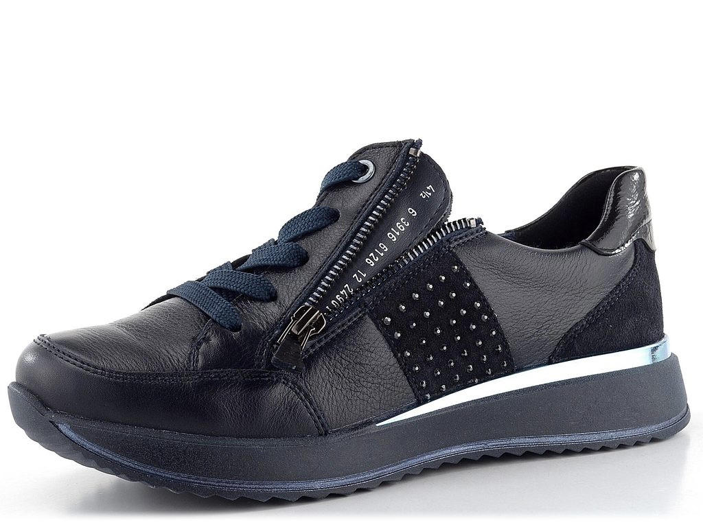 Ara-Shoes.cz - Ara dámské tenisky se zipem tmavě modré Las Vegas  12-24901-02 - Ara - Tenisky/Sneakers - Dámské boty - oficiální obchod obuvi  Ara