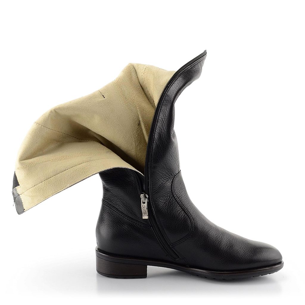 Ara-Shoes.cz - Ara dámské kozačky černé vel.XL Liverpool 12-49544-71 - Ara  - Kozačky - Dámské boty - oficiální obchod obuvi Ara
