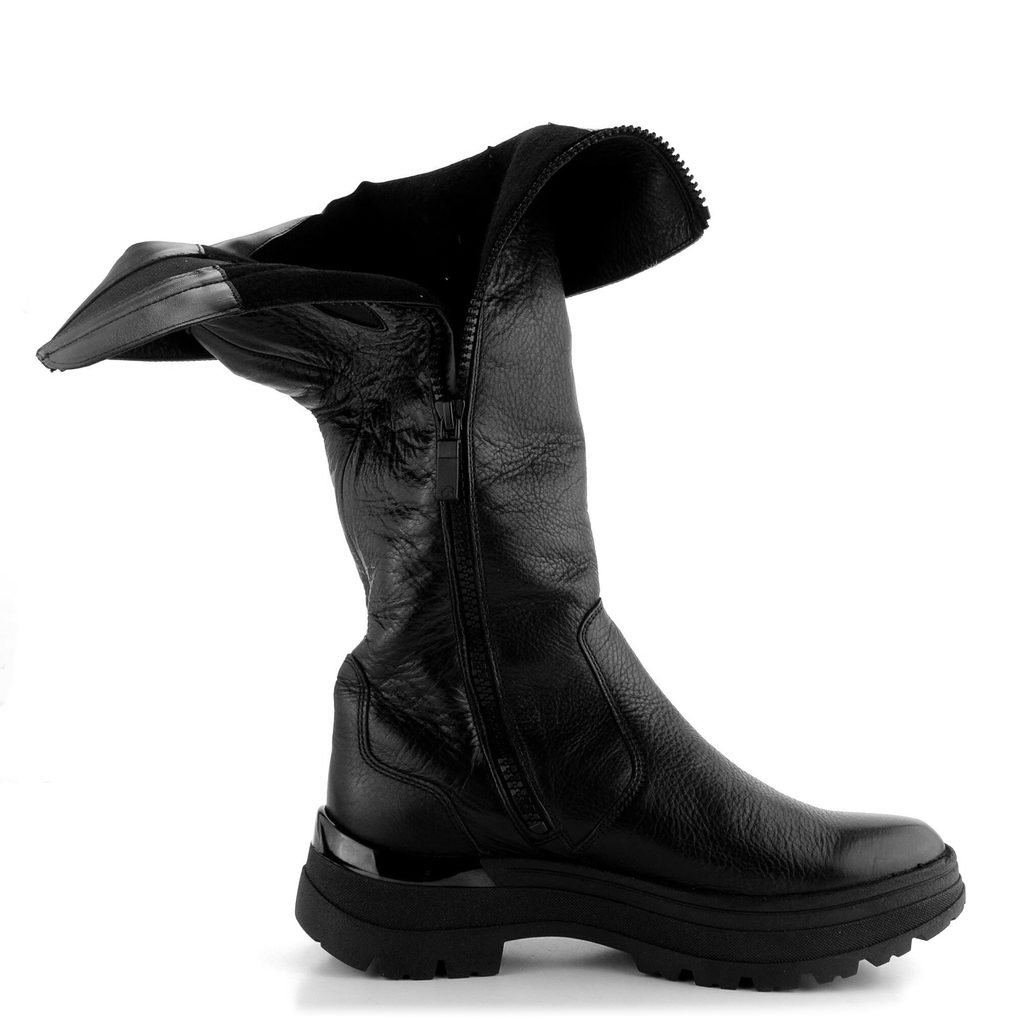 Ara-Shoes.cz - Ara dámské kožené kozačky Calais Black 12-36109-01 - Ara -  Kozačky - Dámské boty - oficiální obchod obuvi Ara