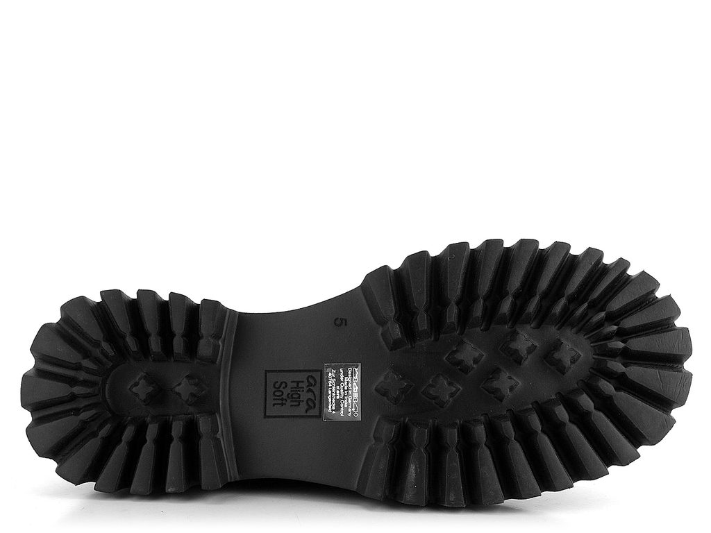 Ara-Shoes.cz - Ara polobotky na hrubé podešvi Amsterdam Black 12-56723-10 -  Ara - Šněrovací boty - Dámské boty - oficiální obchod obuvi Ara