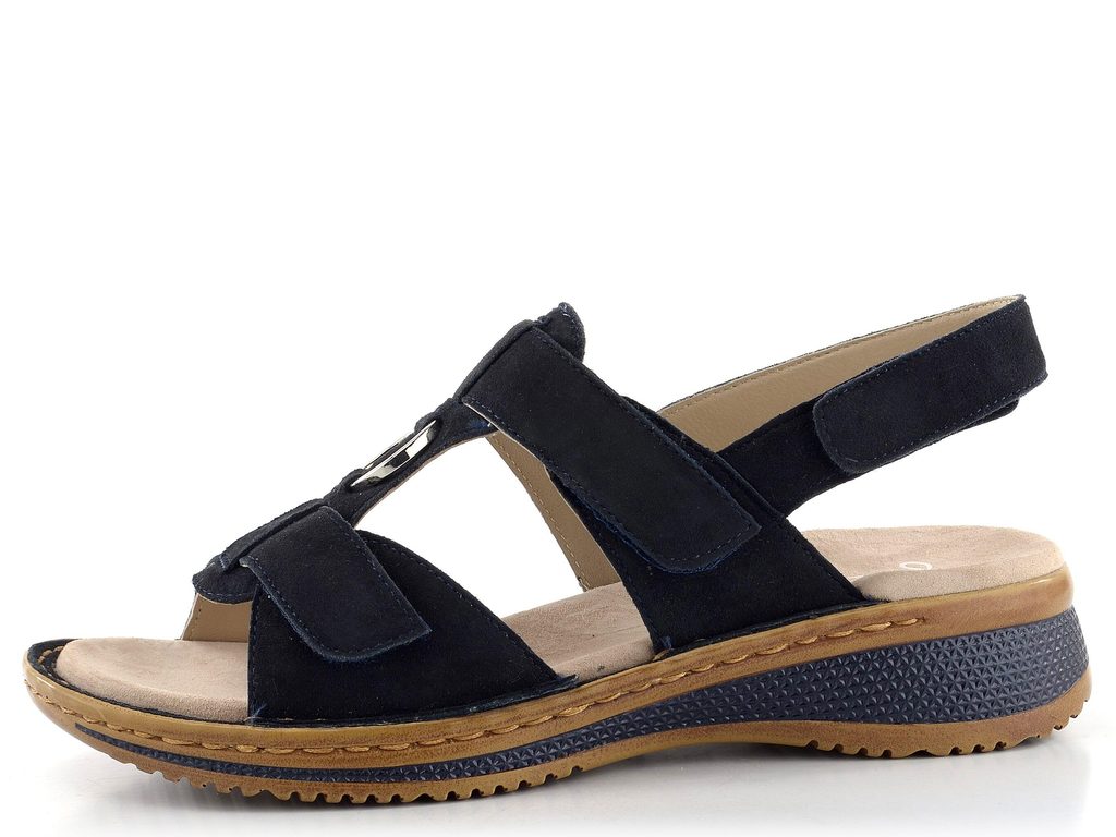 Ara-Shoes.cz - Ara dámské sandály Hawaii nubukové modré 12-29001-02 - Ara -  Sandály - Dámské boty - oficiální obchod obuvi Ara