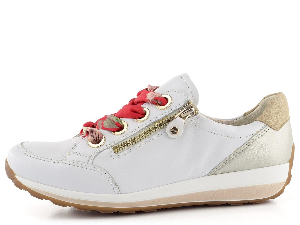 Ara-Shoes.sk - Ara dámske tenisky s farebnými šnúrkami biele Osaka  12-34587-79 - Ara - Tenisky/Sneakers - Dámske topánky - oficiální obchod  obuvi Ara
