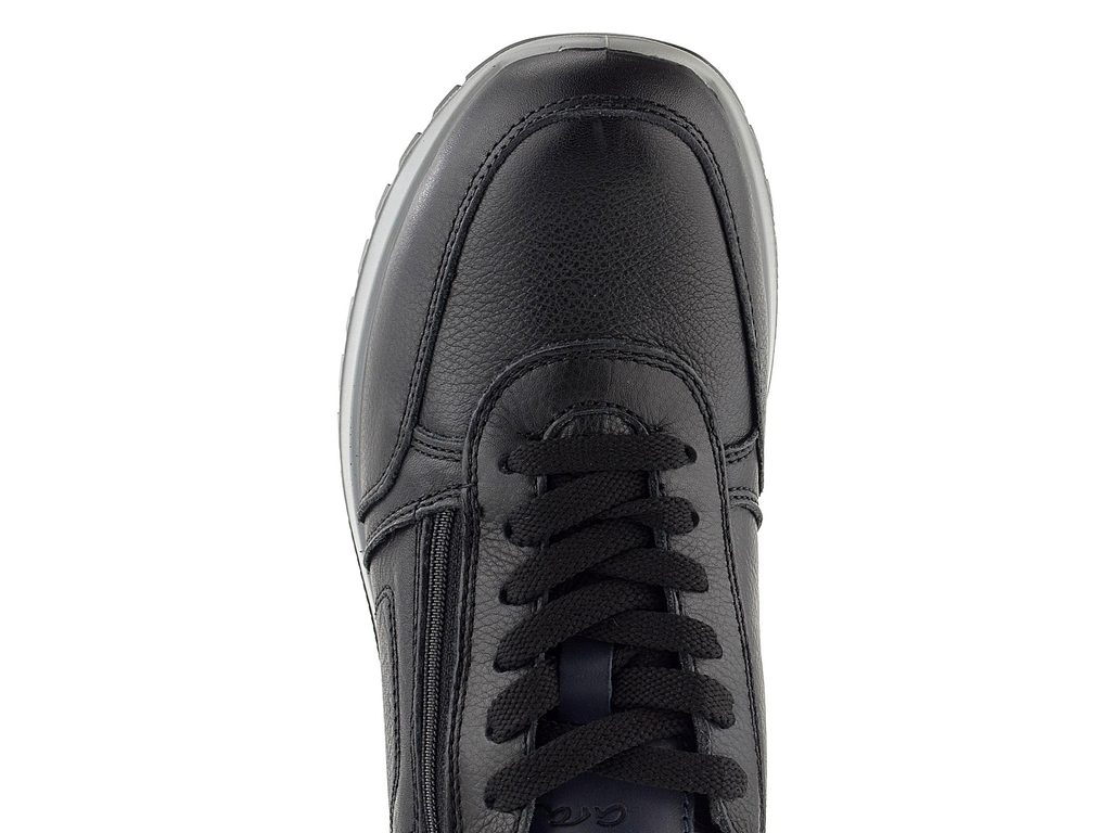 Ara-Shoes.sk - Ara širšie pánske tenisky kožené čierne Matteo 11-34553-01 -  Ara - Tenisky/Sneakers - Pánske topánky - oficiální obchod obuvi Ara