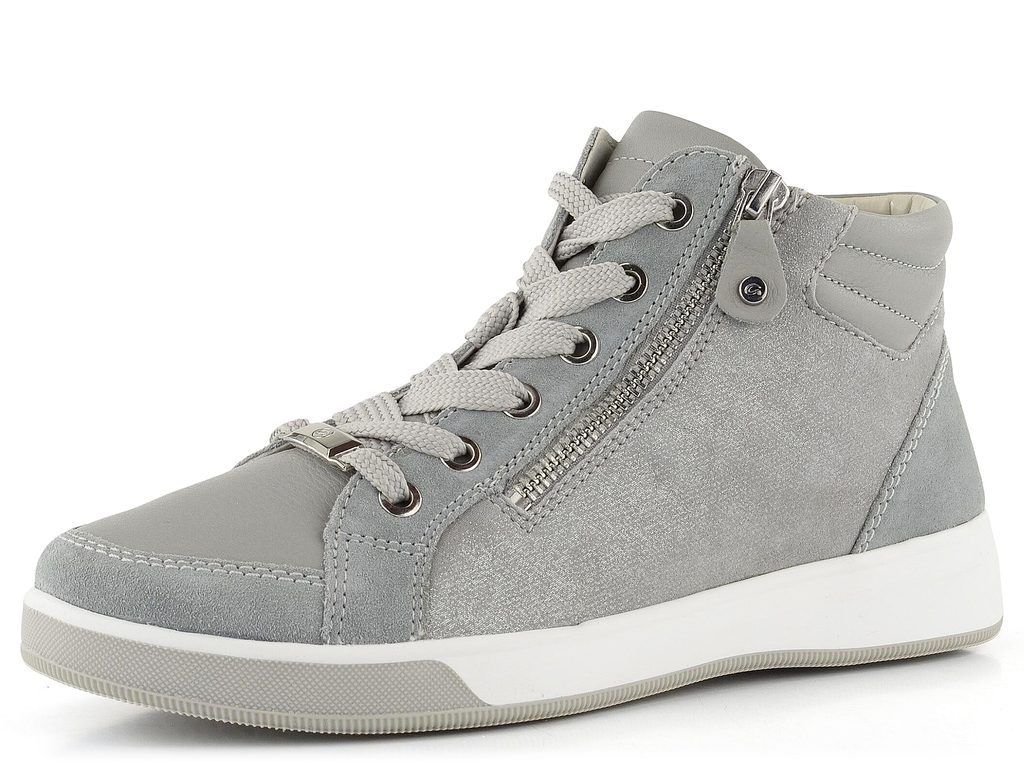 Ara-Shoes.sk - Ara členkové tenisky šedé/metalické Rom 12-44499-94 - Ara -  Tenisky/Sneakers - Dámske topánky - oficiální obchod obuvi Ara