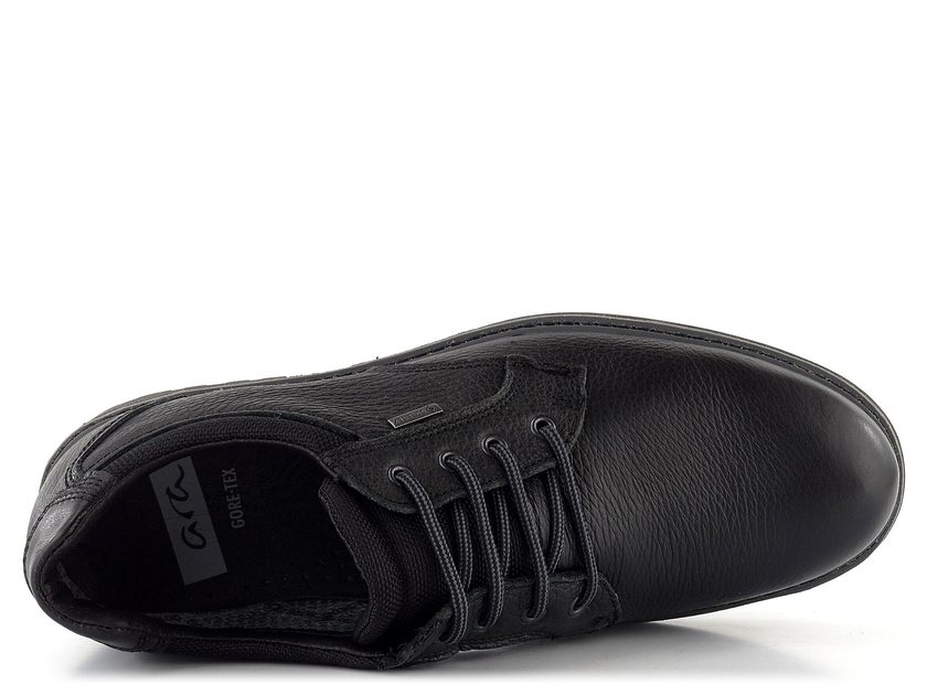 Ara-Shoes.cz - Ara pánské kožené polobotky s Gore-Tex Black Frederik  11-24716-01 - Ara - Šněrovací boty - Pánské boty - oficiální obchod obuvi  Ara