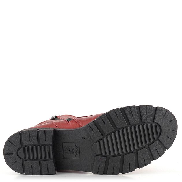Ara-Shoes.sk - Ara dámska členková obuv so stredovým zipsom červená Dover  12-23130-64 - Ara - Členkové topánky - Dámske topánky - oficiální obchod obuvi  Ara