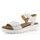 Ara sandále na platforme s klinom Bilbao biela 12-33518-04