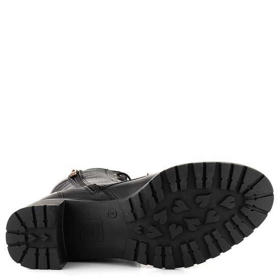 Ara dámska širšia členková obuv šnurovacia čierna Ronda 12-40505-01
