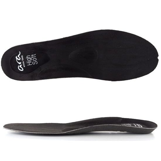 Ara širšia zipsová členková obuv čierna Osaka 12-34581-01