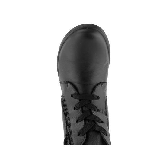 Ara širšia členková obuv s vonkajším zipsom a šnurovaním Schwarz Toronto 12-40405-01