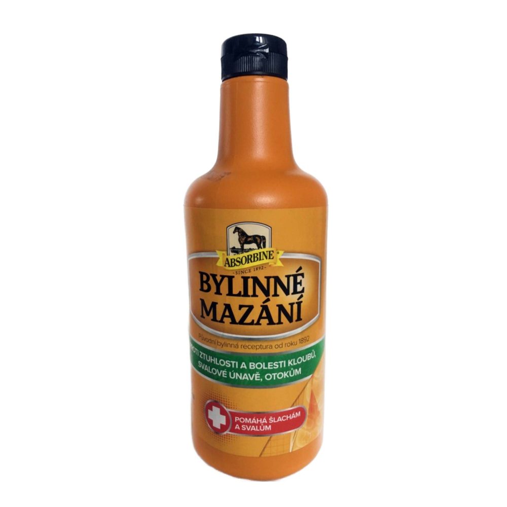 Bylinné mazání liquid na bolavé svaly, šlachy a klouby Absorbine Veterinary liniment - 475 ml