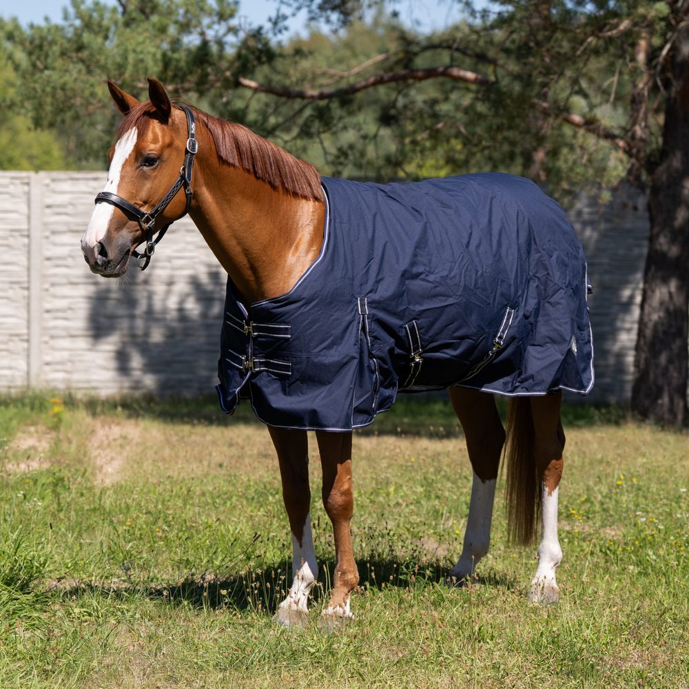 Deka výběhová *EQS* PROFI Classic s fleece podšívkou - zelená  135 cm NEW