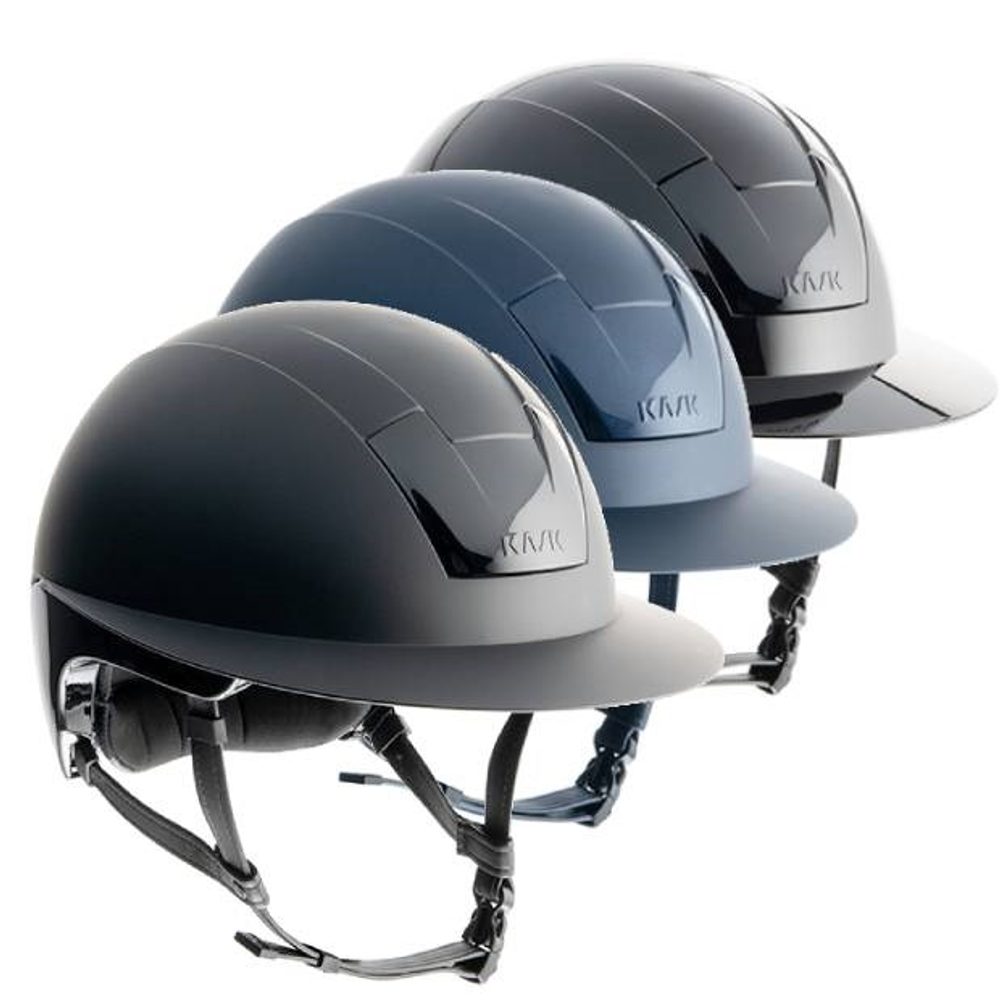 Jezdecká ochranná helma KASK Kooki Lady - S-M 1 (53-56) černá mat
