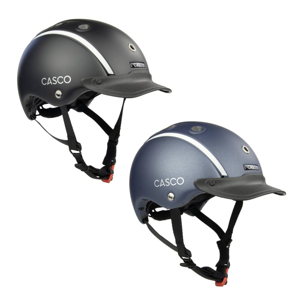 Jezdecká ochranná helma Casco Choice Essential - prime black  S (52-56)