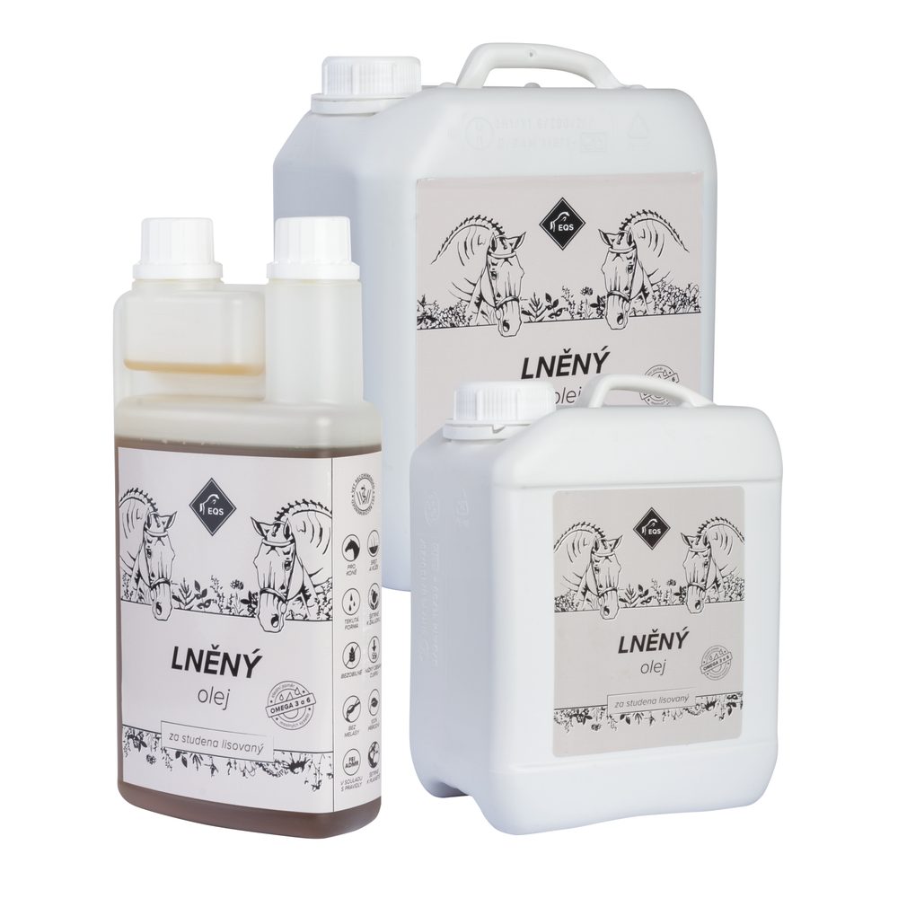 *EQS* Lněný olej - 2,5 l