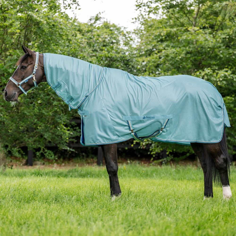 Deka síťovaná Bucas Freedom Fly sheet Kolekce 2026 - 145 cm  turquoise