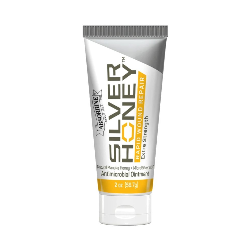 Mast na péči o povrchové rány Absorbine Silver Honey Rapid Wound Repair 56,7g