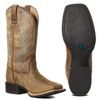 *W* Westernové boty Ariat® Round Up Wide Square Toe KOLEKCE