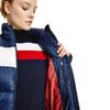 Bunda Tommy Hilfiger Equestrian péřová dámská