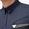 Tričko Cavalleria Toscana Tech Piquè Zip Training Polo Embossed Logo pánské KOLEKCE 2023