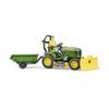 Bruder 62104 - Zahradní traktor John Deer s příslušenstvím