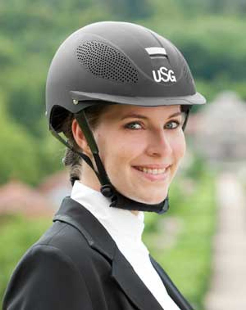 Jezdecká ochranná helma USG Comfort Training VG1 - Equiservis.cz