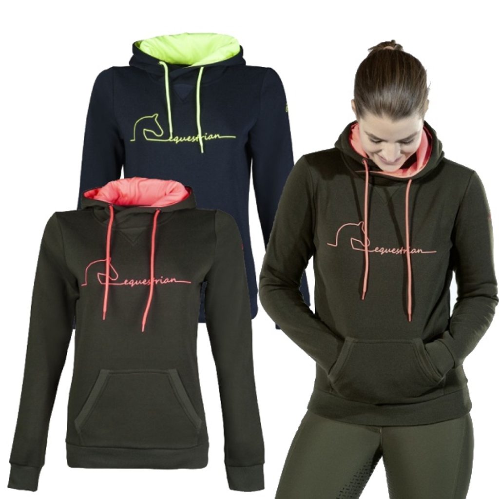 Mikina HKM Equestrian Hoody dámská OUTLET Equiservis.cz