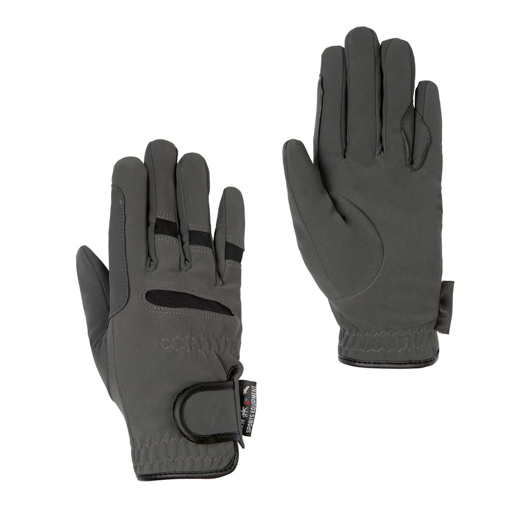 HKM SPORTS EQUIPMENT Reithandschuhe-Supreme-9100 schwarzXXL, Pantaloni Unisex-Adulto, Nero, XXL