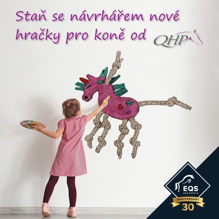 Staň se návrhářem nové hračky pro koně od QHP