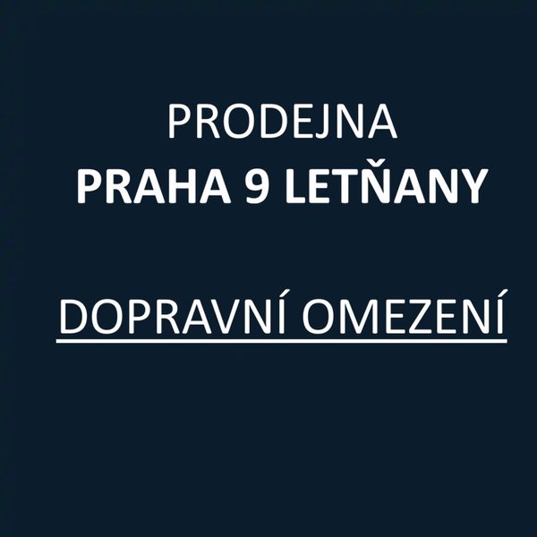 Prodejna Praha Letňany - dopravní omezení
