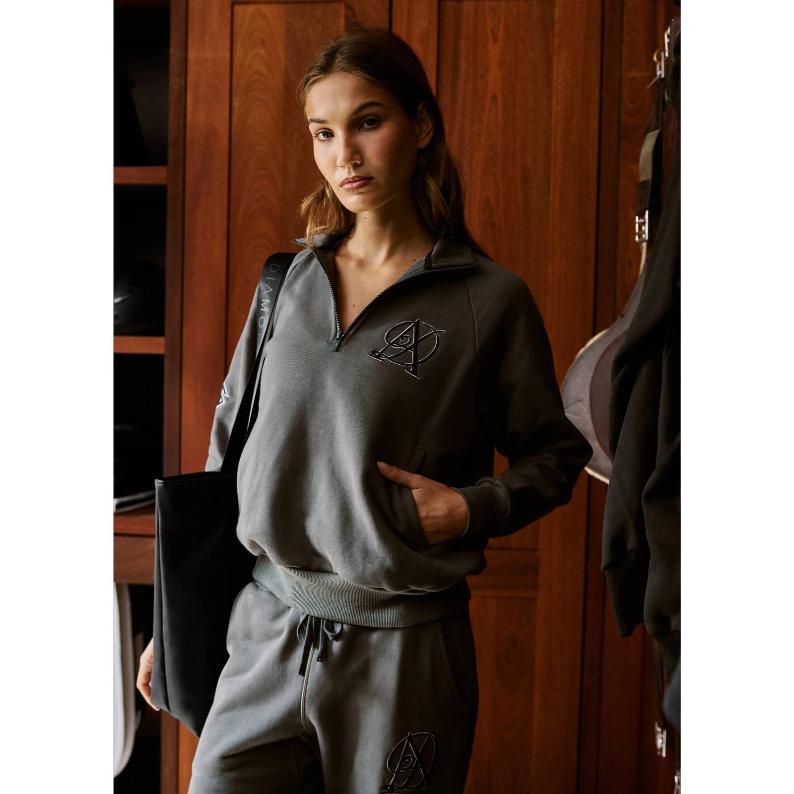 Mikina Aztec Diamond Sporting Half zip dámská Kolekce 2026 - Equiservis.cz