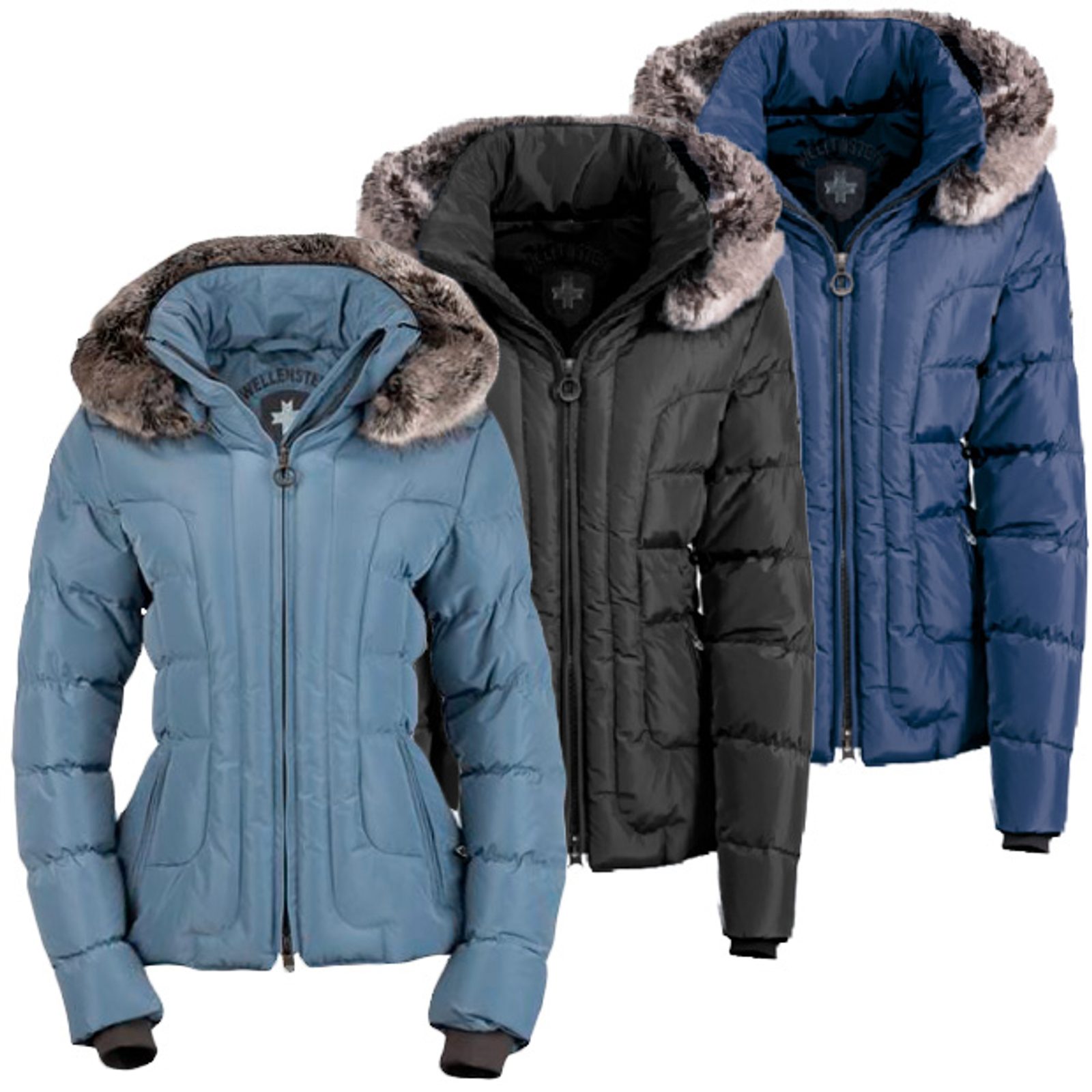 Wellensteyn Astoria Short Wellensteyn Jacke Damen Winter Blau